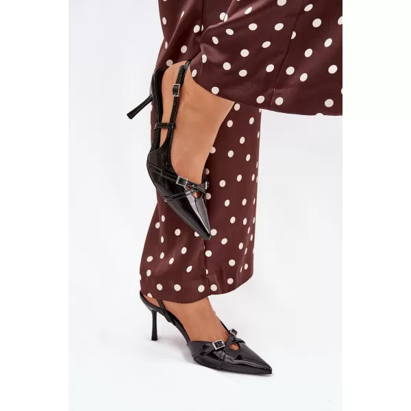 Pantofi de dama BOTO RAVIRA 38548 NEGRU 
