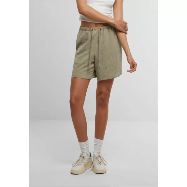  Pantaloni scurți de damă URBAN CLASSICS TB7522 MĂSLINE PALID 