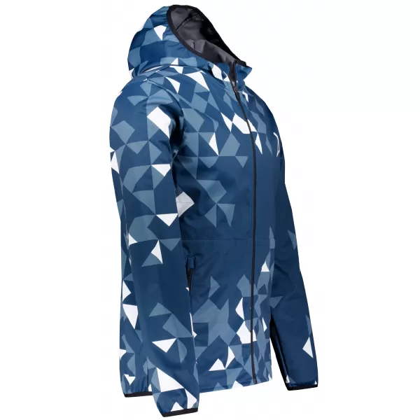  Jachetă softshell premium pentru bărbați ALTISPORT VOJ/ALM108JACK01 BLEUMARIN/ALB 