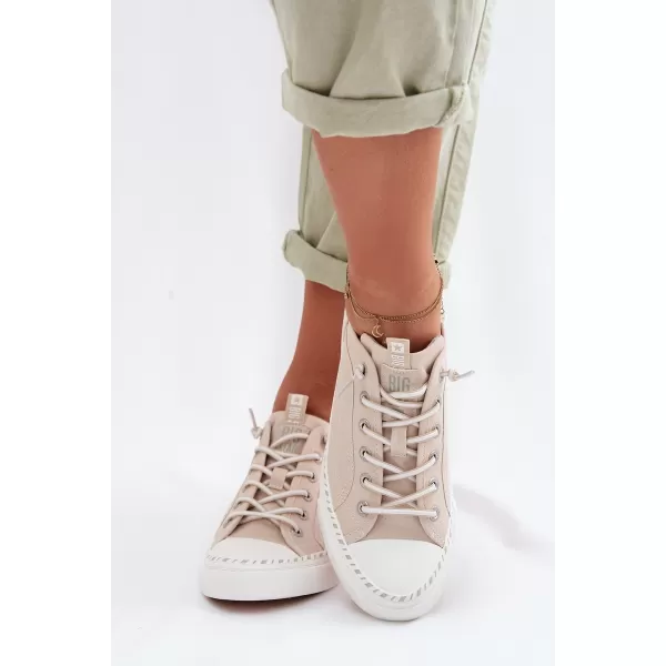  Adidasi de dama BIG STAR TT274387 BEJ Pantofi Big Star 