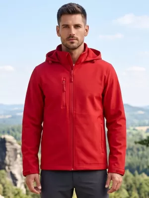 Jachetă softshell pentru bărbați ALTISPORT NoPrint NP/ALM845 ROŞU