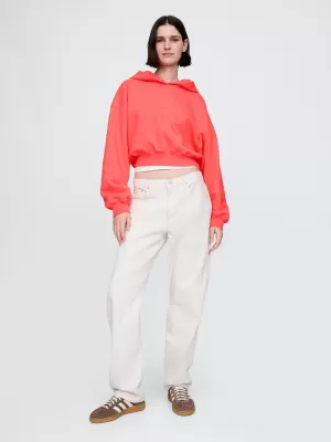 Hanorac de dama GAP LOGO PULLOVER HOODIE 746918-03 CORAL PROASPĂT