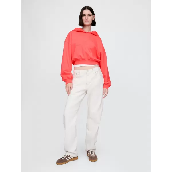  Hanorac de dama GAP LOGO PULLOVER HOODIE 746918-03 CORAL PROASPĂT 