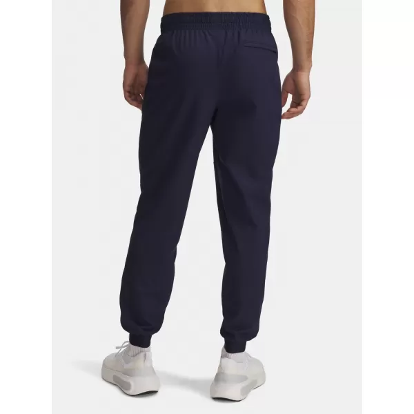  Pantaloni de trening pentru bărbați UNDER ARMOUR UA UNSTOPPABLE WOVEN JOGGER 1388823-410 ALBASTRU 