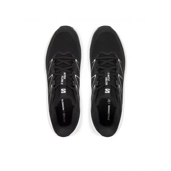  Pantofi pentru bărbați SALOMON ULTRA FLOW 2 L47883500 NEGRU/ALB/VERDE AGAVE 
