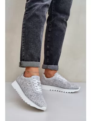 Pantofi de dama D&A LR51-635 ARGINT