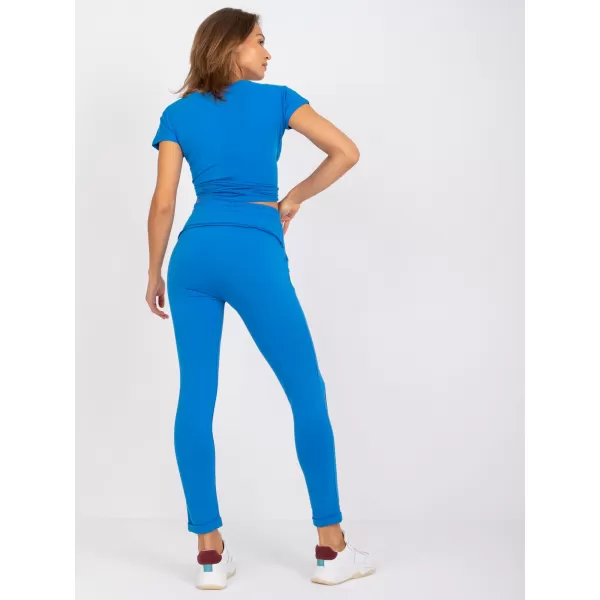  Pantaloni de trening pentru femei BASIC FEEL GOOD RV-DR-3589.10X ALBASTRU ÎNCHIS 