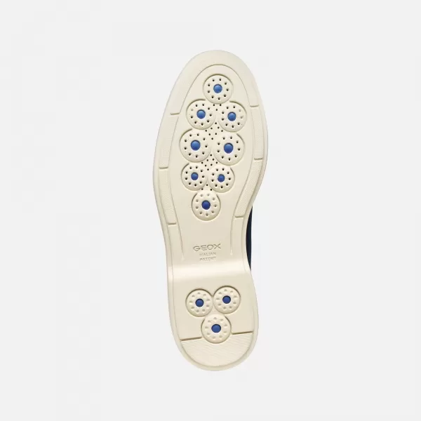  Mocasini pentru bărbați GEOX SPHERICA EC17 G014395 ALBASTRU ÎNCHIS 