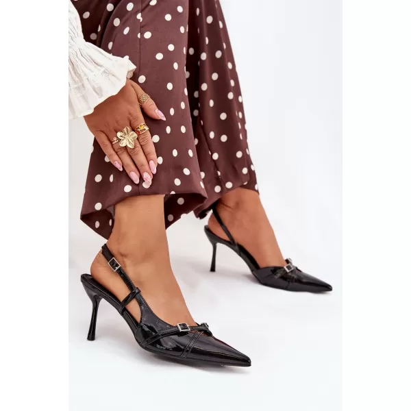 Pantofi de dama BOTO RAVIRA 38548 NEGRU 