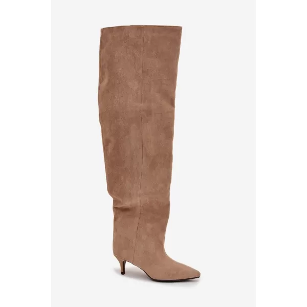  Cizme de dama BOTO YSOLIENNE 39874 KAKI 