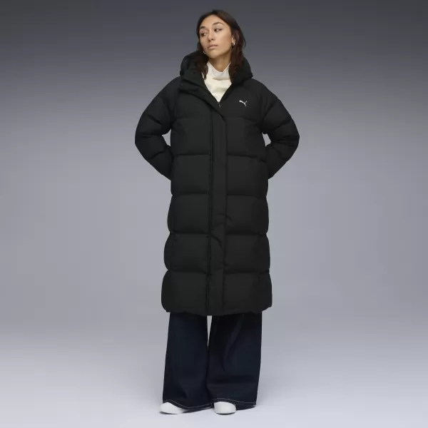  Palton de damă PUMA HOODED DOWN PUFFER COAT 688390-01 PUMA NEGRU 