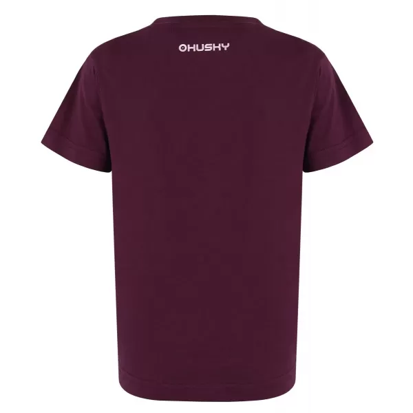  Tricou pentru copii HUSKY TEE MUSHROOM K VIOLET 