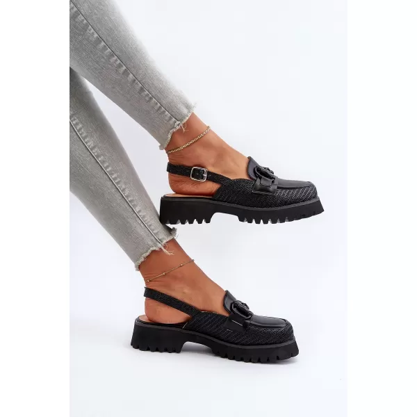  Sandale de dama D&A MR38-656 NEGRU 