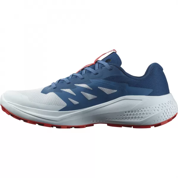  Pantofi pentru bărbați SALOMON ALPHAGLIDE L47724300 ALBASTRU BALADĂ/ALBASTRU ÎNCHIS/ROȘU FOC 
