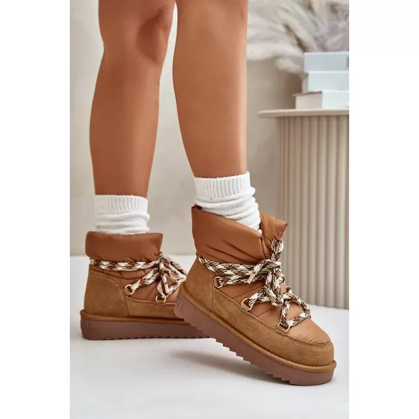 Oameni de zăpadă pentru femei D.FRANKLIN DFSH375003 BRONZAT 