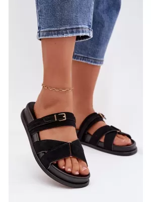 Papuci de damă BOTO SELORINA 41592 NEGRU