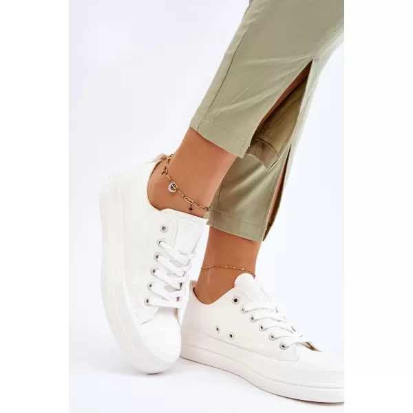  Adidași de damă BIG STAR LL274968 WHITE Pantofi Big Star 