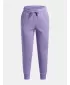 Pantaloni de trening pentru fete UNDER ARMOUR UA RIVAL FLEECE JOGGERS 1379525-538 VIOLET
