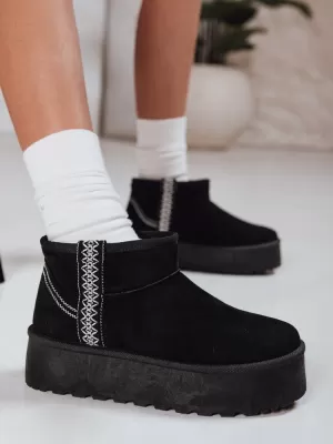 Pantofi de dama DSTREET ZY1297 NEGRU