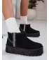 Pantofi de dama DSTREET ZY1297 NEGRU