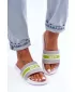 Papuci dama BIG STAR JJ274647 GRI Pantofi Big Star