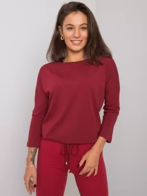 Bluza de dama BASIC FEEL GOOD RV-BZ-4691.43P BURGUNDIA