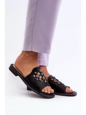 Sandale de dama S.BARSKI KV27-063 NEGRU
