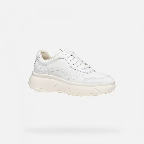  Adidași de damă GEOX NEBULA 2.0 X G013096 ALB 