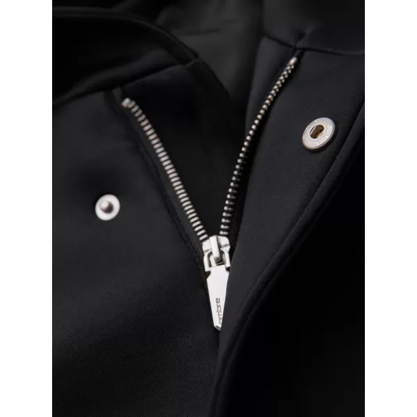  Palton pentru bărbați OMBRE OM-COLC-0144 NEGRU 
