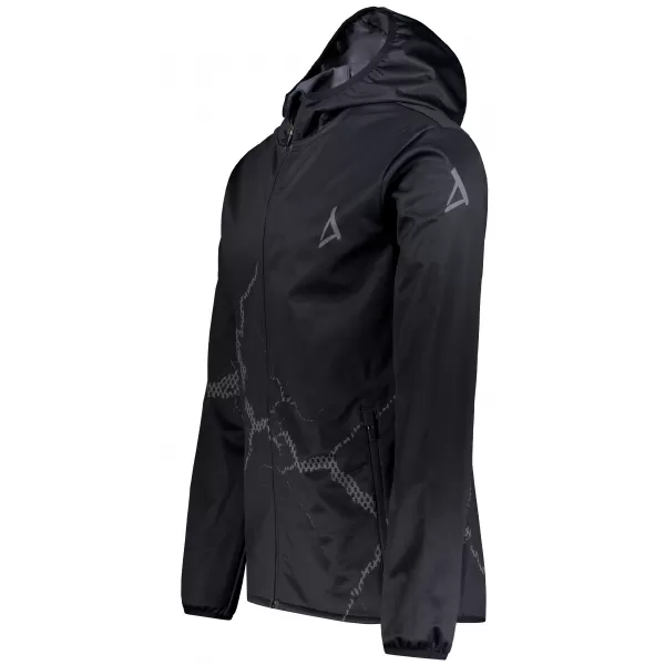  Jachetă softshell premium pentru bărbați ALTISPORT VOJ/ALM129JACK01 GRI NEGRU 
