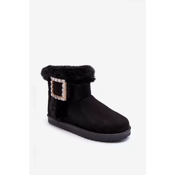  Pantofi de dama BOTO DULCA 27598 NEGRU 