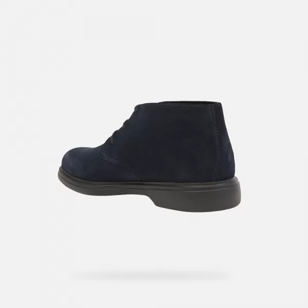  Botine pentru bărbați GEOX OTTAVIO G006455 ALBASTRU ÎNCHIS 