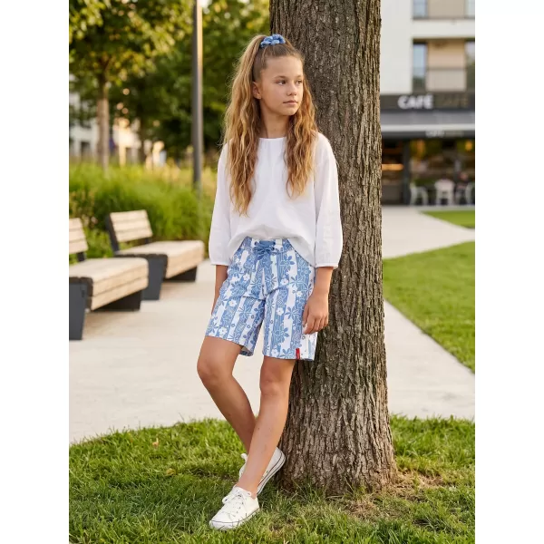  Pantaloni scurți pentru fete SAM 73 GS 14 ALBASTRU 