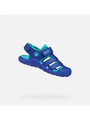 Sandale pentru baieti GEOX S. FUSBETTO PRO J650JA0CE15C4255 ALBASTRU