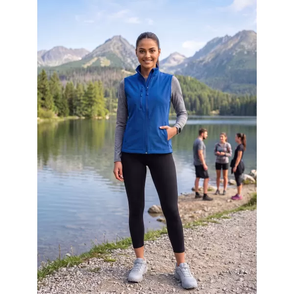  Vesta softshell dama ALTISPORT NoPrint NP/ALW965 ALBASTRU REGAL 