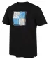Tricou pentru bărbați HUSKY TEE SQUARE M NEGRU