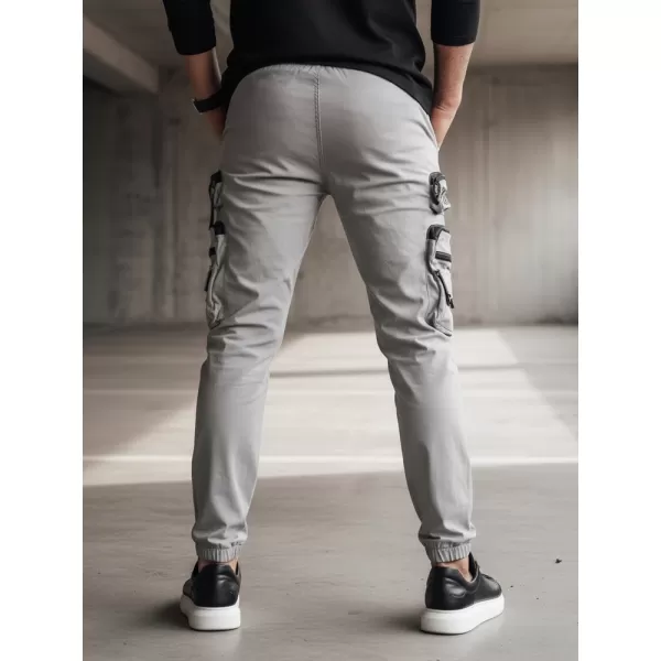  Pantaloni pentru bărbați DSTREET UX4159 GRI ÎNCHIS 