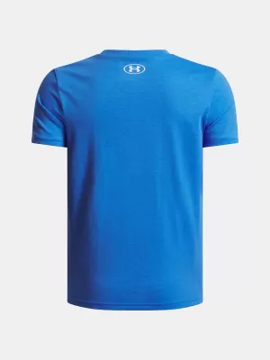 Tricou băieți UNDER ARMOUR UA B SPORTSTYLE LC SS 1389962-402 ALBASTRU