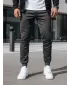 Pantaloni pentru bărbați DSTREET UX4123 GRI ÎNCHIS