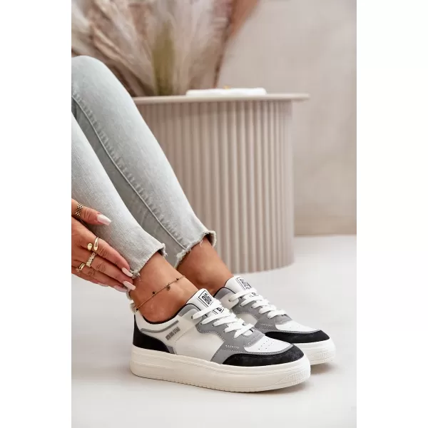  Adidași de damă BIG STAR OO274028 WHITE Pantofi Big Star 
