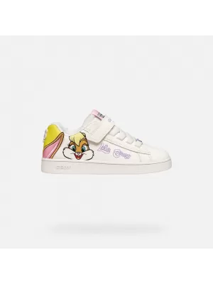 Adidași pentru fete GEOX ECLYPER J65LRH05411C0592 ALB