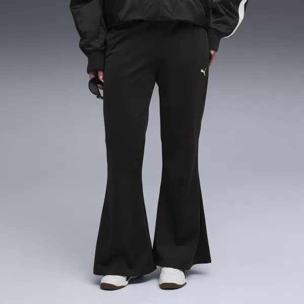  Pantaloni de dama PUMA WARDROBE ESS FLARED PANTS 632045-01 PUMA NEGRU 