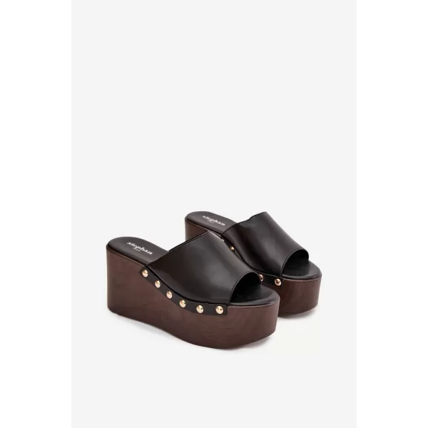  Papuci de damă BOTO MARELINE 41234 NEGRU 