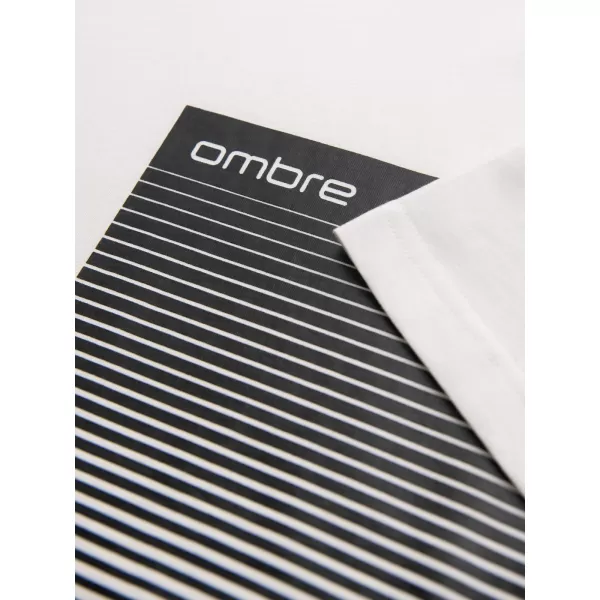  Tricou pentru bărbați OMBRE OM-TSPT-0246 ALB 
