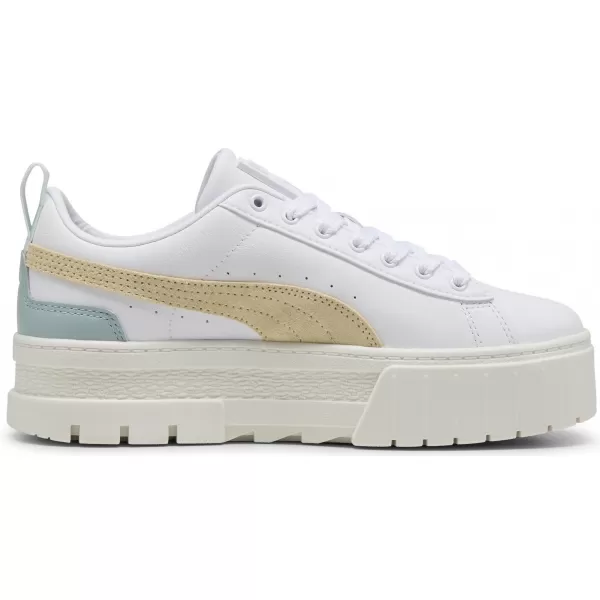  Pantofi de dama PUMA MAYZE LTH WN S 381983-51 PUMA ALB/MODERN MINT 