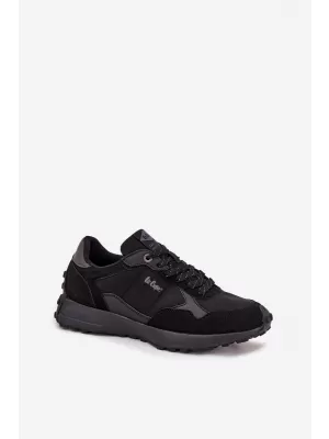 Adidași pentru bărbați LEE COOPER LCJ-25-03-3796 NEGRU