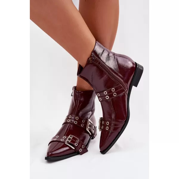  Pantofi de dama cu toc BOTO HAMIRA 42065 ED 
