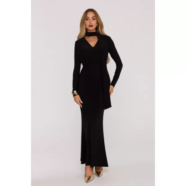  Rochie MOE M891 NEGRU 