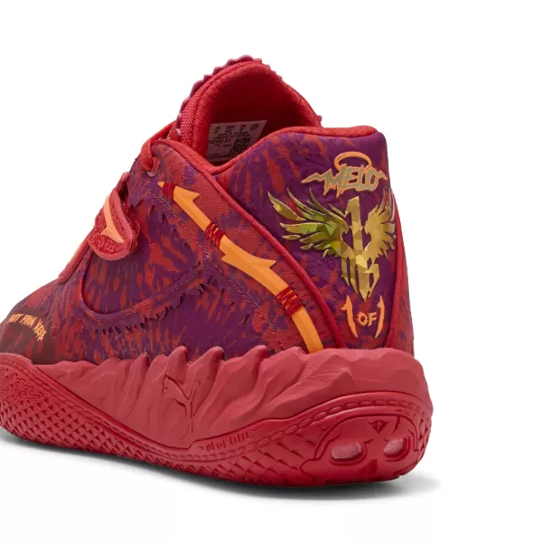  Cizme PUMA MB.05 CROWD SURF 312132-01 PUMA RED/MAGENTA SCLIPIRE 