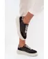 Adidași de damă ZAZOO N1263 BEJ/NEGRU